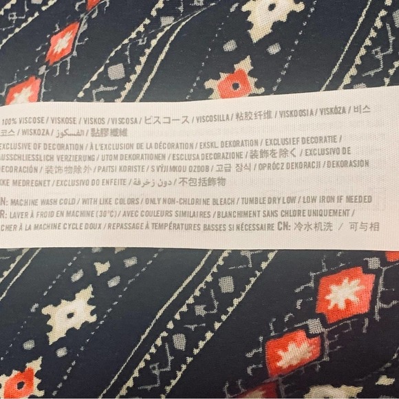 Hollister Medium Boho Round Skirt Whimsical - Picture 6 of 11